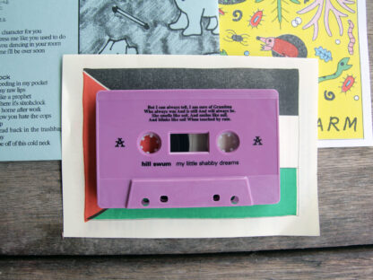 hill swum 'my little shabby dreams' cassette tape pack - 画像 (3)
