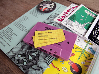 hill swum 'my little shabby dreams' cassette tape pack - 画像 (5)