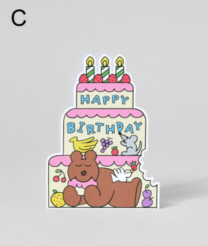 Die-cut Birthday Card - 画像 (6)