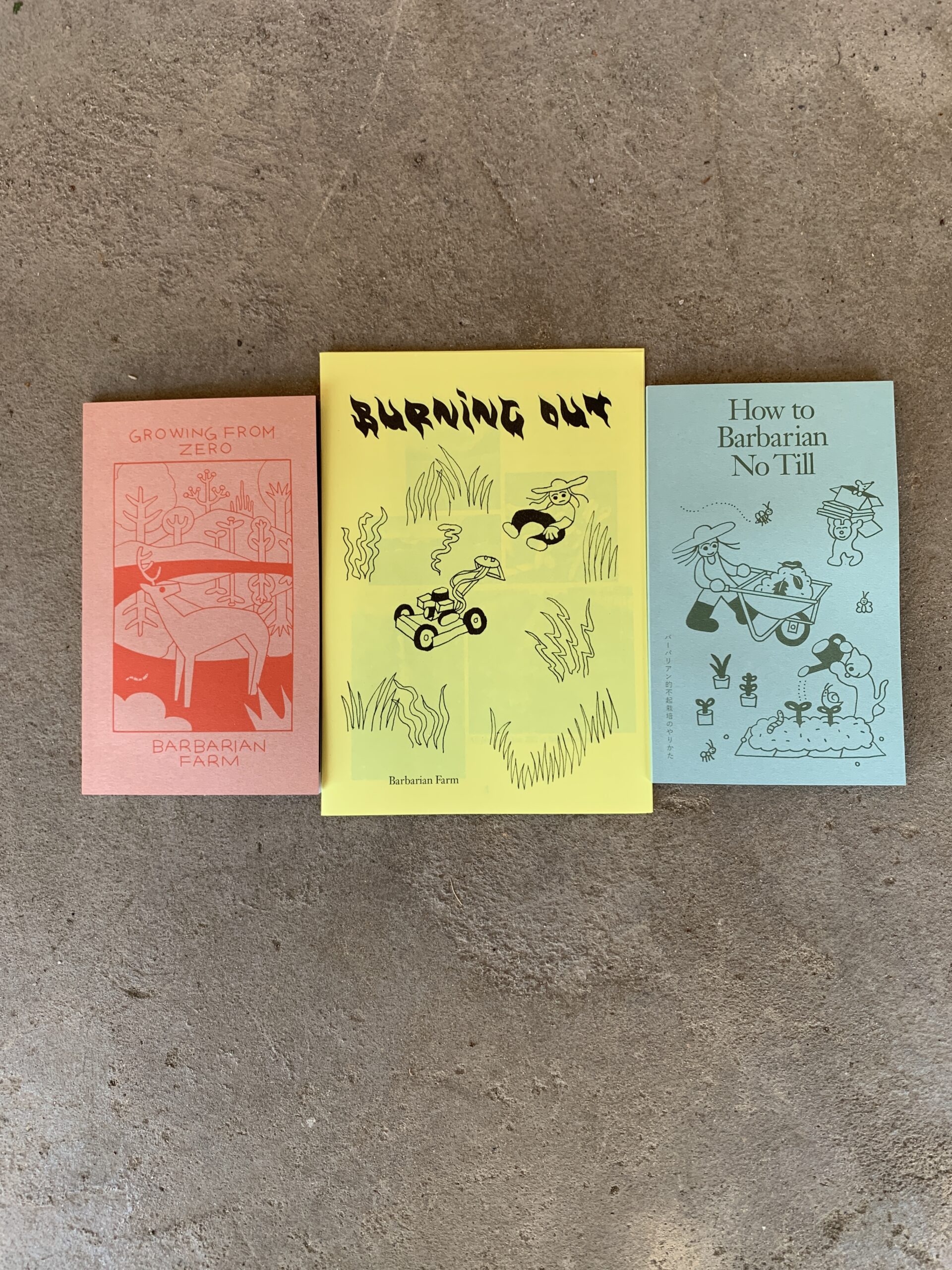 Barbarian Farm Zine Set (2022-2026)