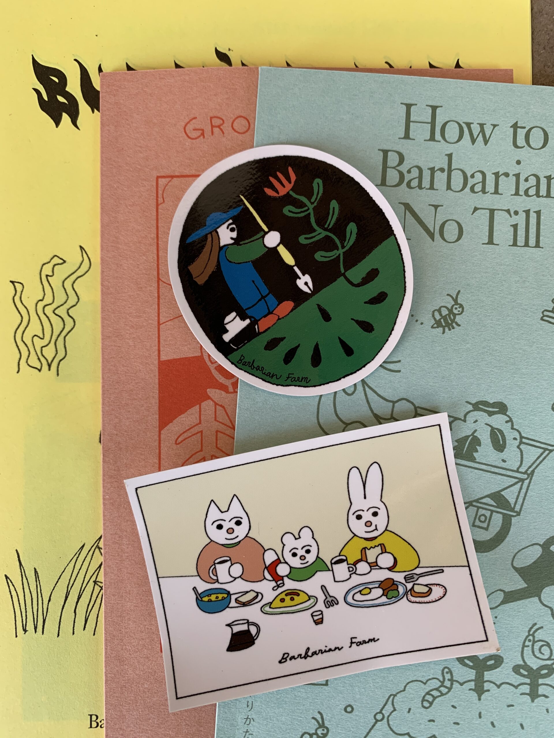 Barbarian Farm Zine Set (2022-2026) - Image 2